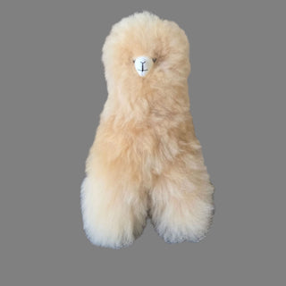 17" Standing Fur Alpaca Toy Toys