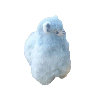 9" Standing Fur Alpaca Toy Toys