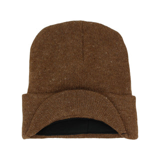 Brimmed Alpaca Knit Radar Mash Hat Hat