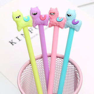 Adorable Alpaca Gel Ink Pen Fun