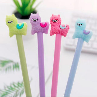 Adorable Alpaca Gel Ink Pen Fun