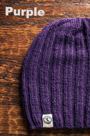 Adventure Required - Cousteau Alpaca Hat Hat Purple 