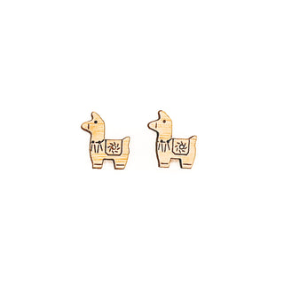 Alpaca Bamboo Earrings Jewelry