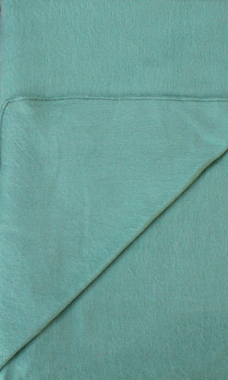 Alpaca Bed Blanket Blankets Aqua