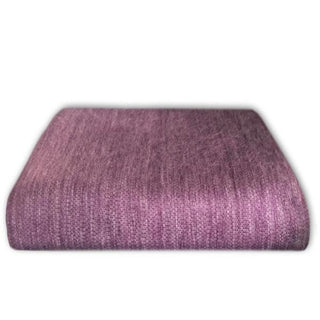 Alpaca Bed Blanket Blankets Soft Violet