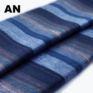 Alpaca Bed Blanket - Striped Blankets