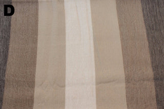 Alpaca Bed Blanket - Striped Blankets