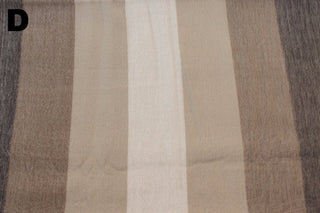 Alpaca Bed Blanket - Striped Blankets 