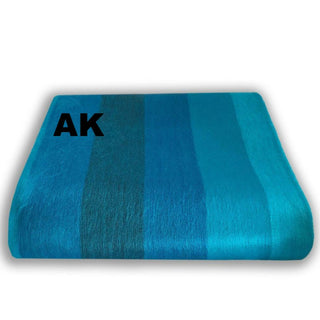 Alpaca Bed Blanket - Striped Blankets AK