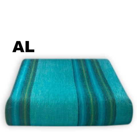 Alpaca Bed Blanket - Striped Blankets AL 