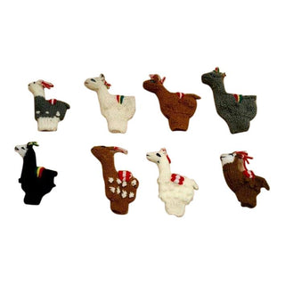 Alpaca Finger Puppets Toys Mix - 100 count 