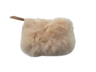 Alpaca Fur Clutch Purse Toys Fawn