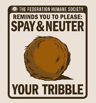 Alpaca Fur Tribble Star Trek Toy