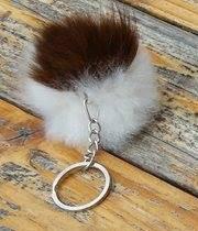 Alpaca Fuzzball Keychain Fun Multiple (varies)