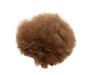 Alpaca Fuzzball Pom-Pom Fun MedBrown 