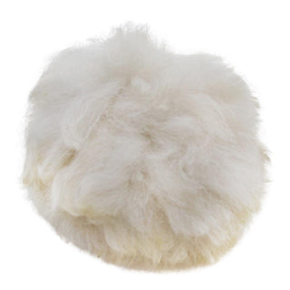Alpaca Fuzzball Pom-Pom Fun White