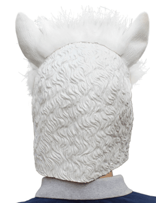 Alpaca Head Latex Party Mask - Purely Alpaca