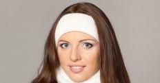 Alpaca Headband Hat One Size Off White