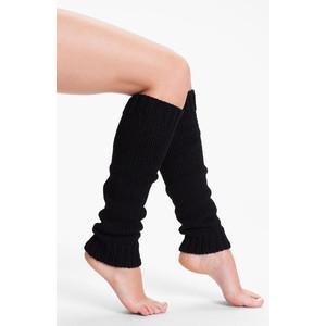 Alpaca Leg Warmers Socks Leg Warmers One Size Black