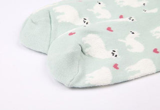 Alpaca Love No-Show Cotton Socks Socks