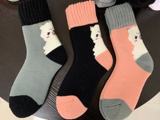Alpaca Slumber Socks Socks