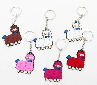 Alpaca Tag Keychain Fun