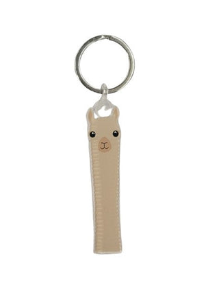 Alpaca Watching Keychain Jewelry