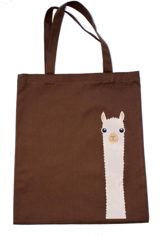 Alpaca Watching Tote Bag Fun