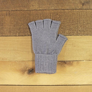 Alpaca Work/Play Fingerless Alpaca Gloves Gloves Small Slate Grey