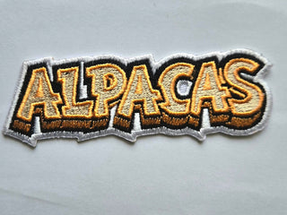 Alpacas Themed Patches Fun