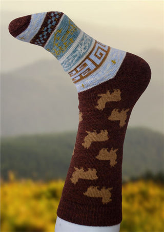 Andes Alpaca Socks Socks Adult Medium MA-04