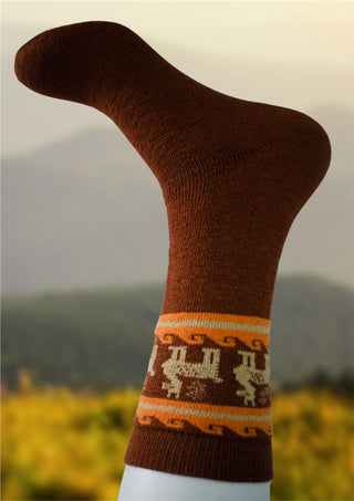 Andes Alpaca Socks Socks Adult Medium MA-07