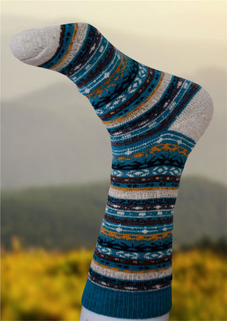 Andes Alpaca Socks Socks Adult Medium ML-05