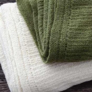 Aurora Knit Alpaca Throw - Purely Alpaca