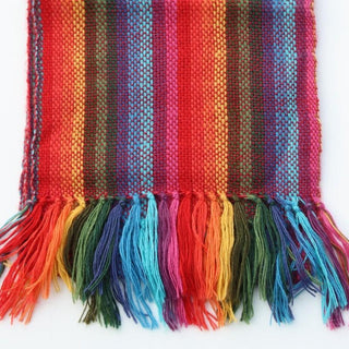 Brilliant Runway Alpaca Scarf Scarf Quechuan Sunset 