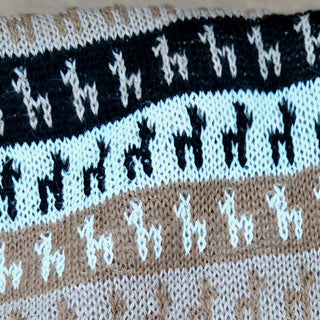 Colorful Alpacas on Alpaca Scarf Scarf Multi