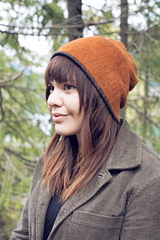Cuenca Reversible Brushed Alpaca Beanie Hat Hat