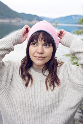 Cuenca Reversible Brushed Alpaca Beanie Hat Hat