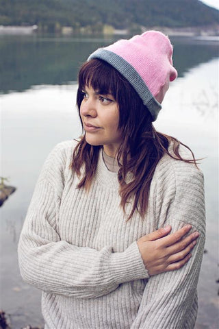 Cuenca Reversible Brushed Alpaca Beanie Hat Hat