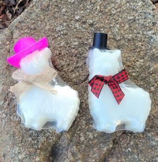 Decorative Alpaca Goat Milk Soap Figures Home Decor