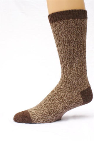 Field Hiker Alpaca Socks Socks Medium Cocoa Brown