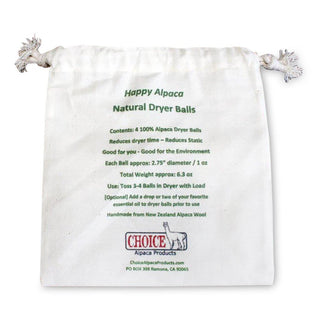 Happy Alpaca Dryer Ball Gift Set Home Goods