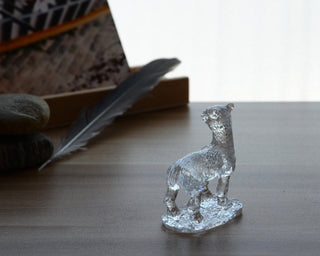 Liuli Crystal Alpaca Figurine Home Decor