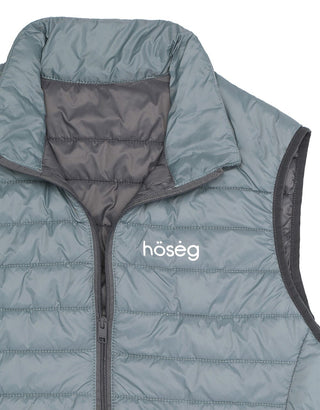 Men's Alpafill Puffer Alpaca Vest Jacket XS Lead