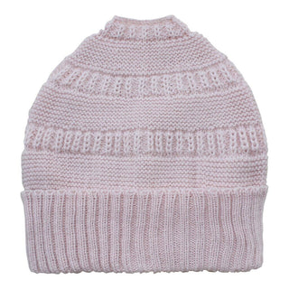 Messy Bun Alpaca Hat Hat