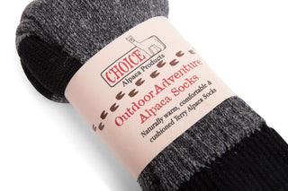 "OutdoorAdventure" Alpaca Socks - Made in the USA Socks