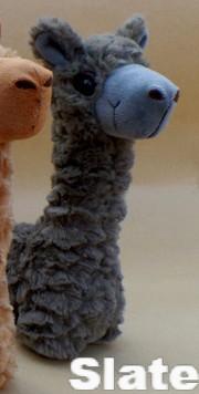 PacaBuddies Stuffed Alpaca Toys Toys Slate