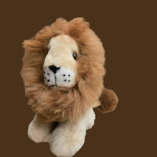 Premium Alpaca Fur Toys Collection 11" Large Lion