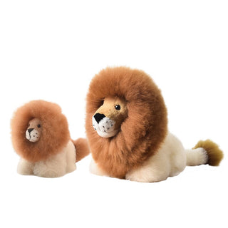 Premium Alpaca Fur Toys Collection 7.5" Lion