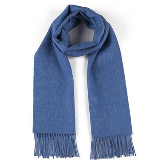 Solid Weave Brushed Scarf Scarves Deep Sea Blue